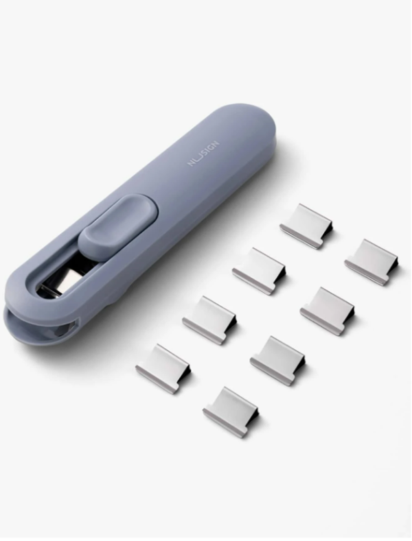 1pc Stapler & 8pcs Replacement Staple