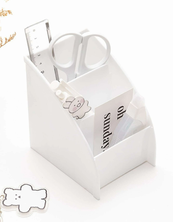 1pc 3 Grid Pen Holder