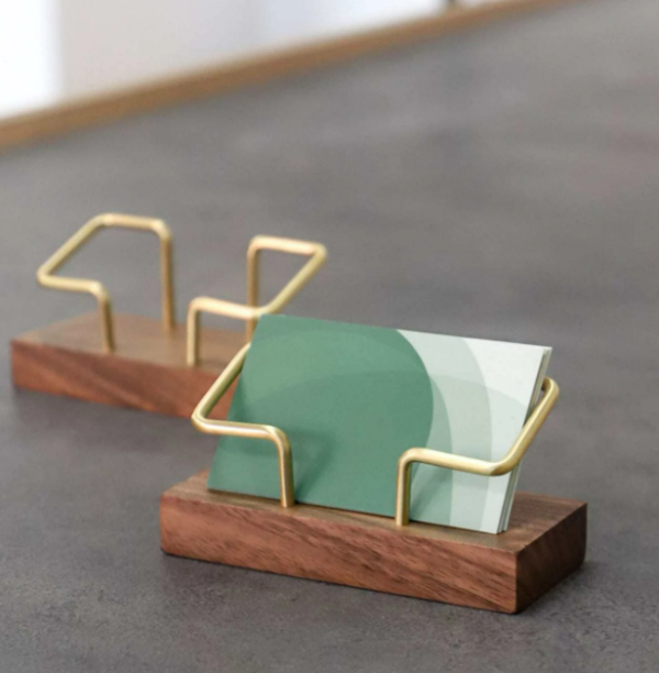 1pc Metal Business Card Holder