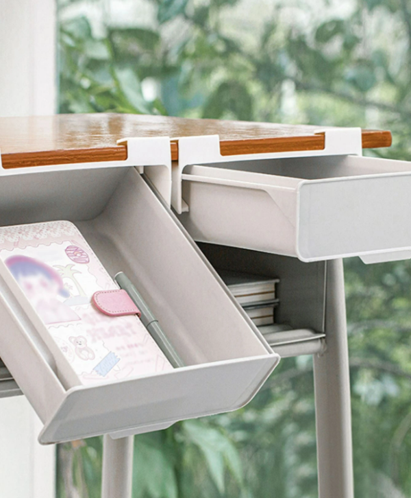 1pc Under The Desk Stationery Storage Box