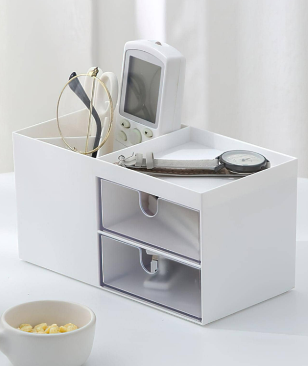 1pc Multifunction Stationery Storage Box