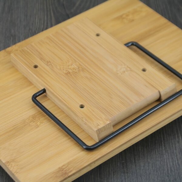 แท่นวางหนังสือ ที่ตั้งหนังสือ ไม้ 280x200mm วางหนังสือเล่มใหญ่ได้ สำหรับอ่านหนังสือ ปรับองศาได้ ที่วางแบบตั้ง - Image 3