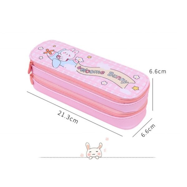 กล่องเครื่องเขียน รูปแบบการ์ตูน กล่องเครื่องเขียนสองชั้น - Image 3
